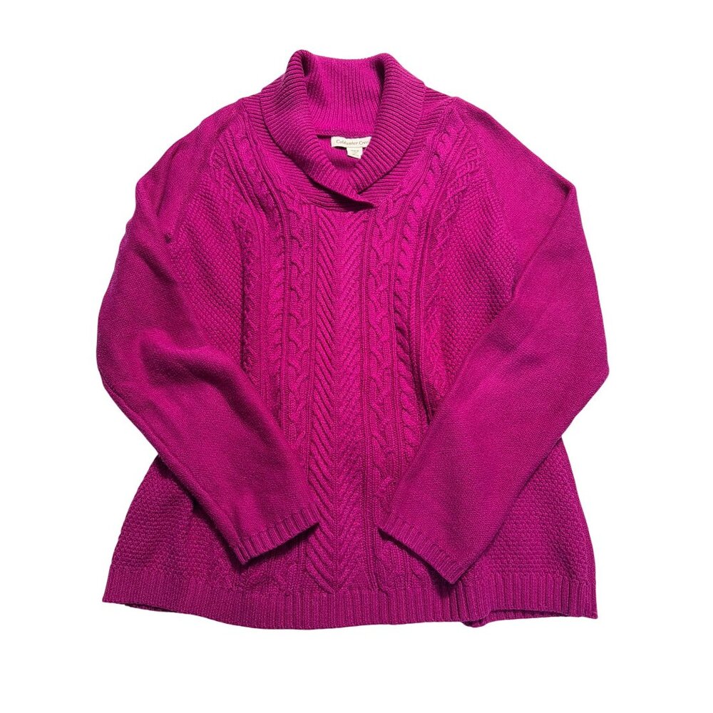 Coldwater Creek Cable Knit Sweater - Picture 6 of 6